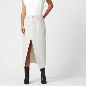All Saints Maxi denim skirt